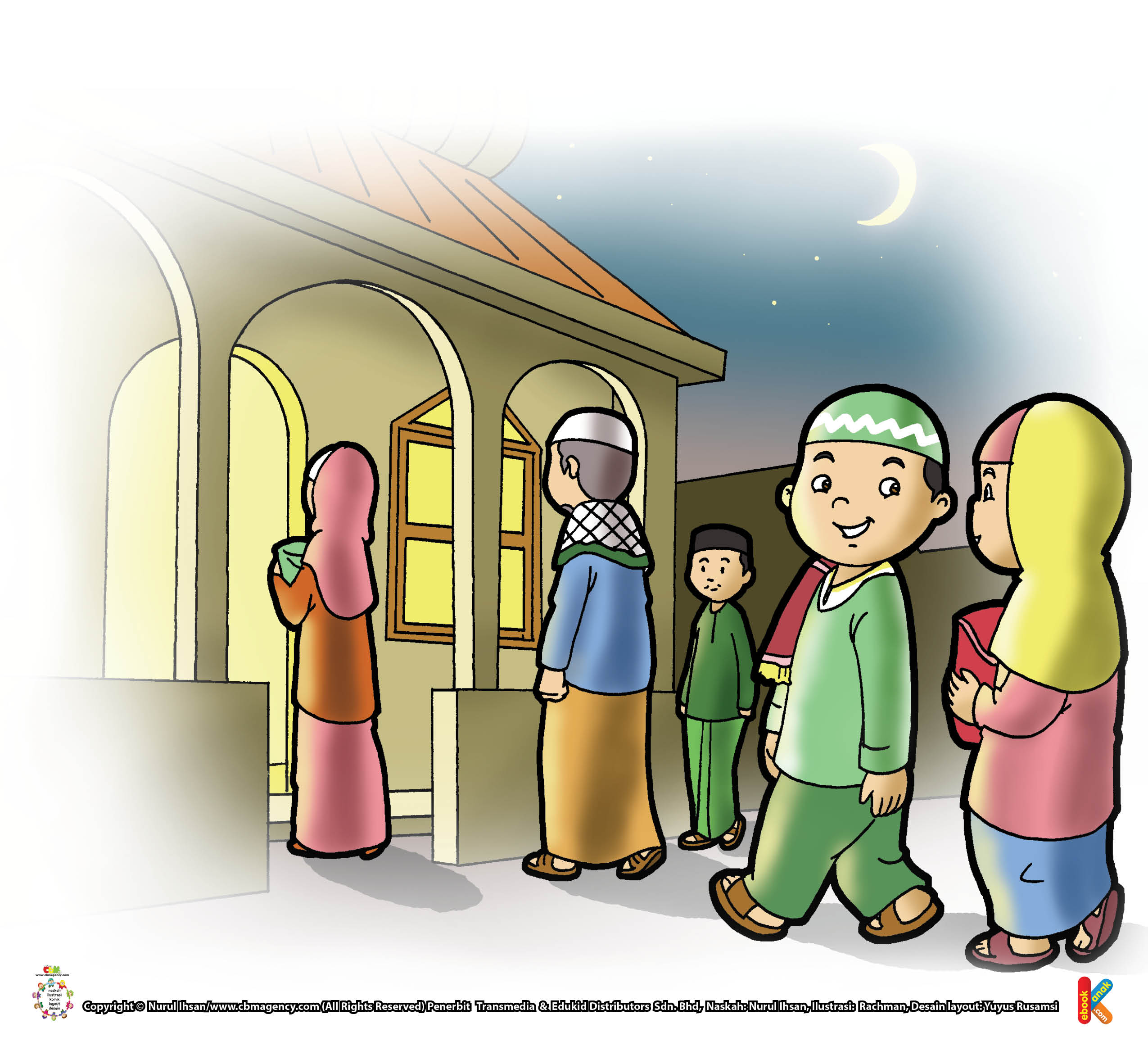 Download Gambar Animasi Masjid Gagas Pedia