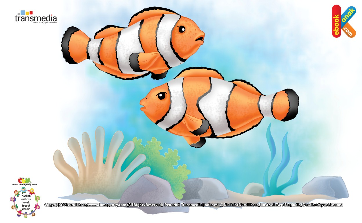 Ilustrasi Ikan Badut Bisa Berganti Jenis Kelamin Ebook Anak