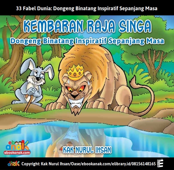 (017) E031. Kembaran Raja Singa; Dongeng Binatang Inspiratif Sepanjang Masa (9 Dongeng Fabel) cover