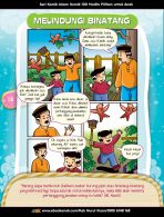 100 Komik Hadits Pilihan untuk Anak, Melindungi Binatang