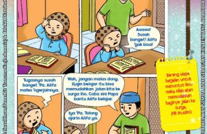 101 Komik Adab Rasulullah, Belajar (1)