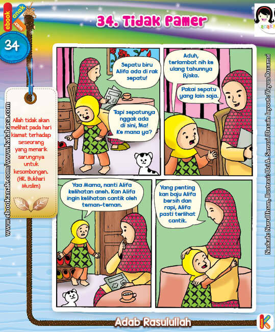 101 Komik Adab Rasulullah, Inilah Orang yang Tidak akan Dilihat Allah di Hari Kiamat (34)