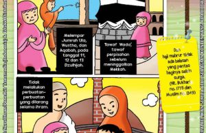 101 Komik Adab Rasulullah, Tata Urutan Wajib Haji (43)