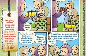 101 Komik Adab Rasulullah, Tidak Meminta Kembali Hadiah (48)