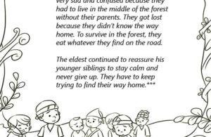 13. Left in Forest; Cerita Rakyat Nusantara Nanggroe Aceh DarussalamTujuh Anak yang Berbakti13