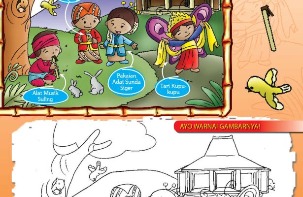 13. Provinsi Jawa Barat, Pintar Mewarnai Cantiknya 33 Provinsi Indonesiaku