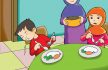 Tidak Pernah Mencela Makanan Jika Tidak Suka