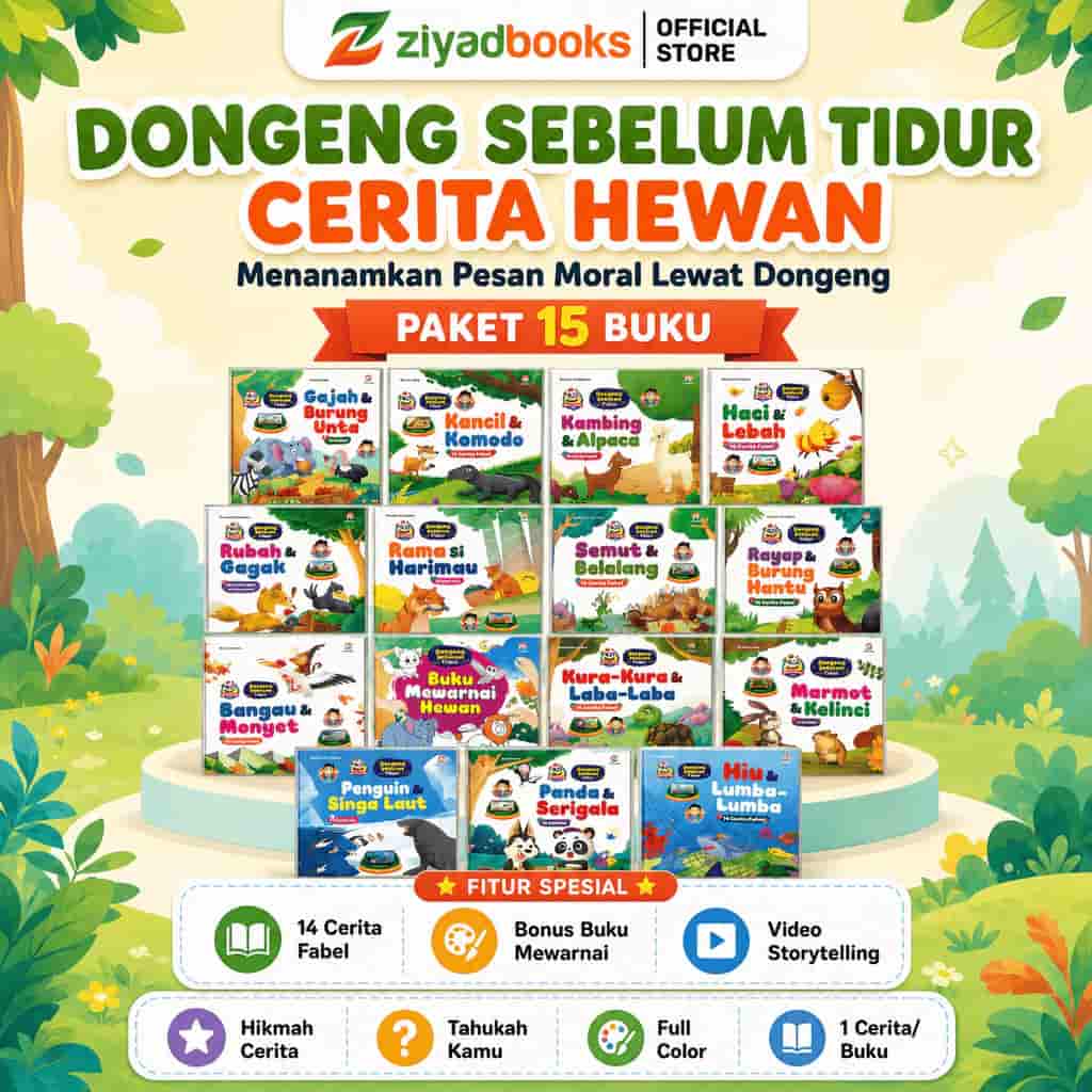 Cover buku 15 Buku Dongeng Sebelum Tidur