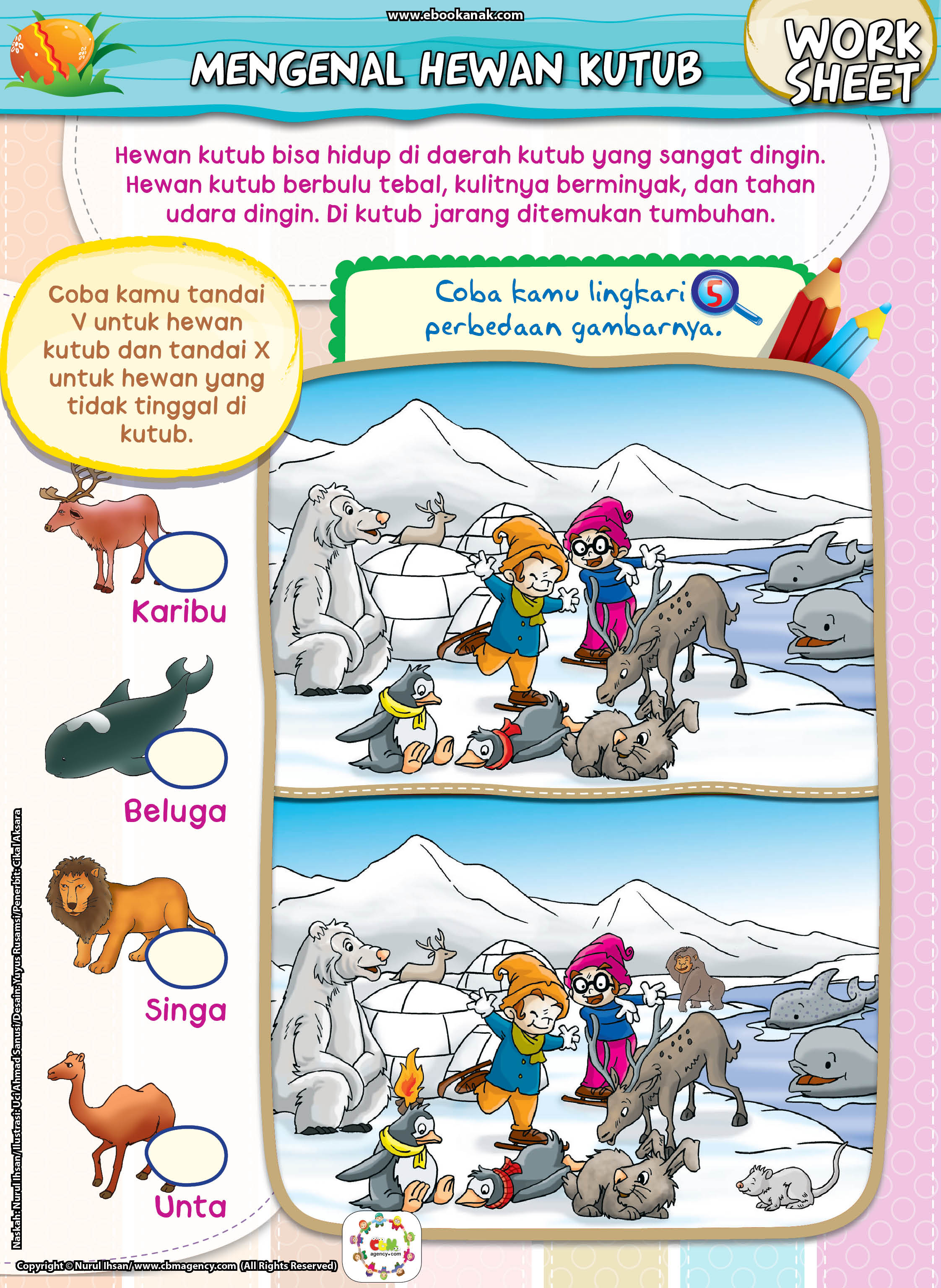  Mengenal  Hewan  Kutub Ebook Anak