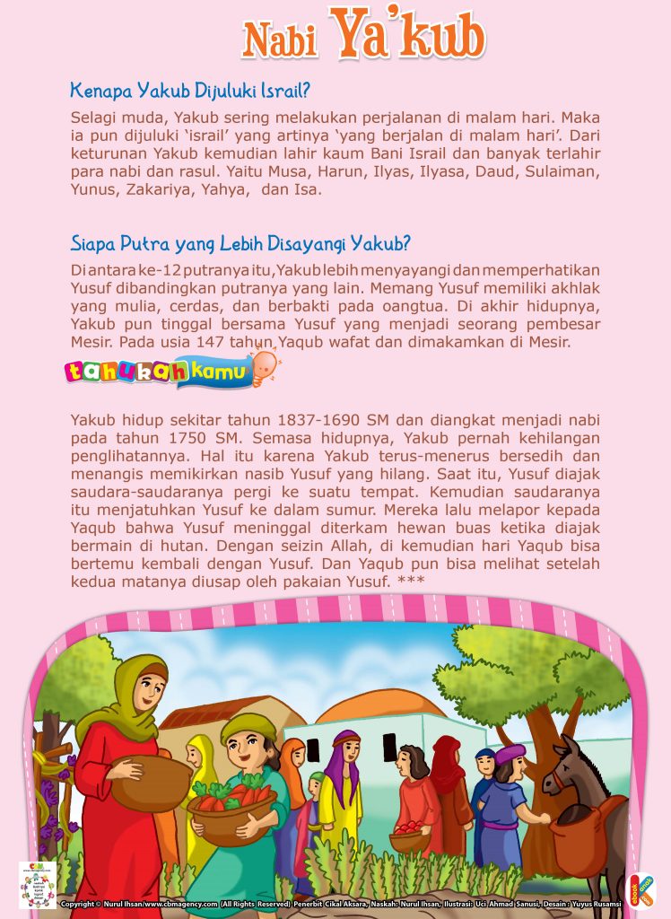 nabi yakub, kenapa yakub dijuluki israil