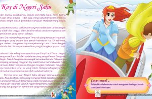 Putri Zulma, sahabatnya, diculik dan tawan oleh Ratu Salju