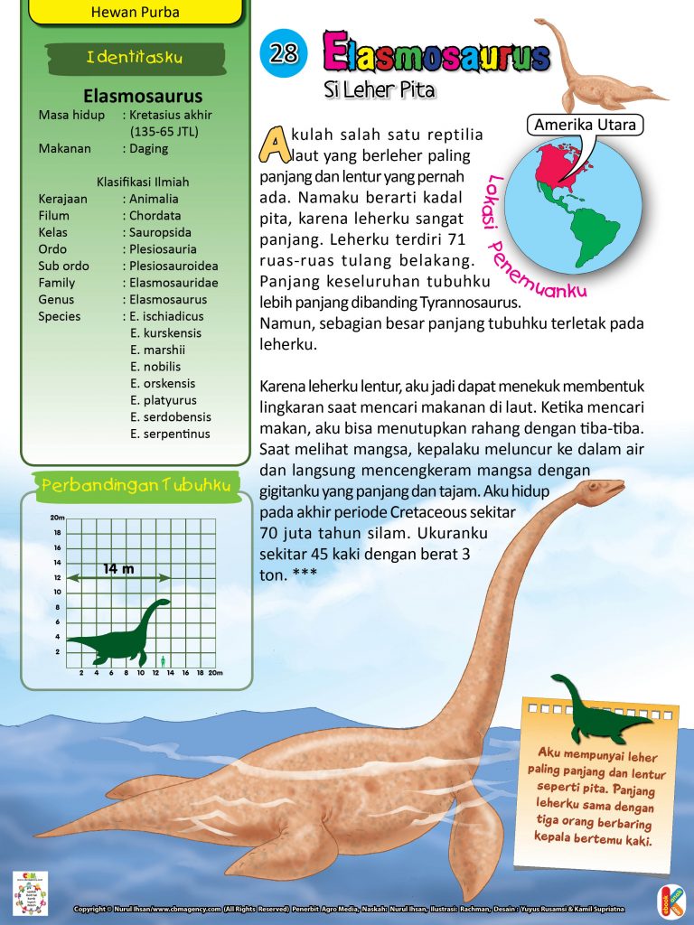 Hewan Purba Elasmosaurus