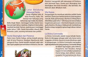 Dante Alighieri adalah penyair, pujangga, dan pencipta bahasa sastra Italia yang sangat terkenal.