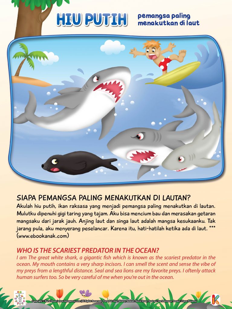 Wild & Pet Animals.jpg 5 hiu putih pemangsa paling mematikan di laut