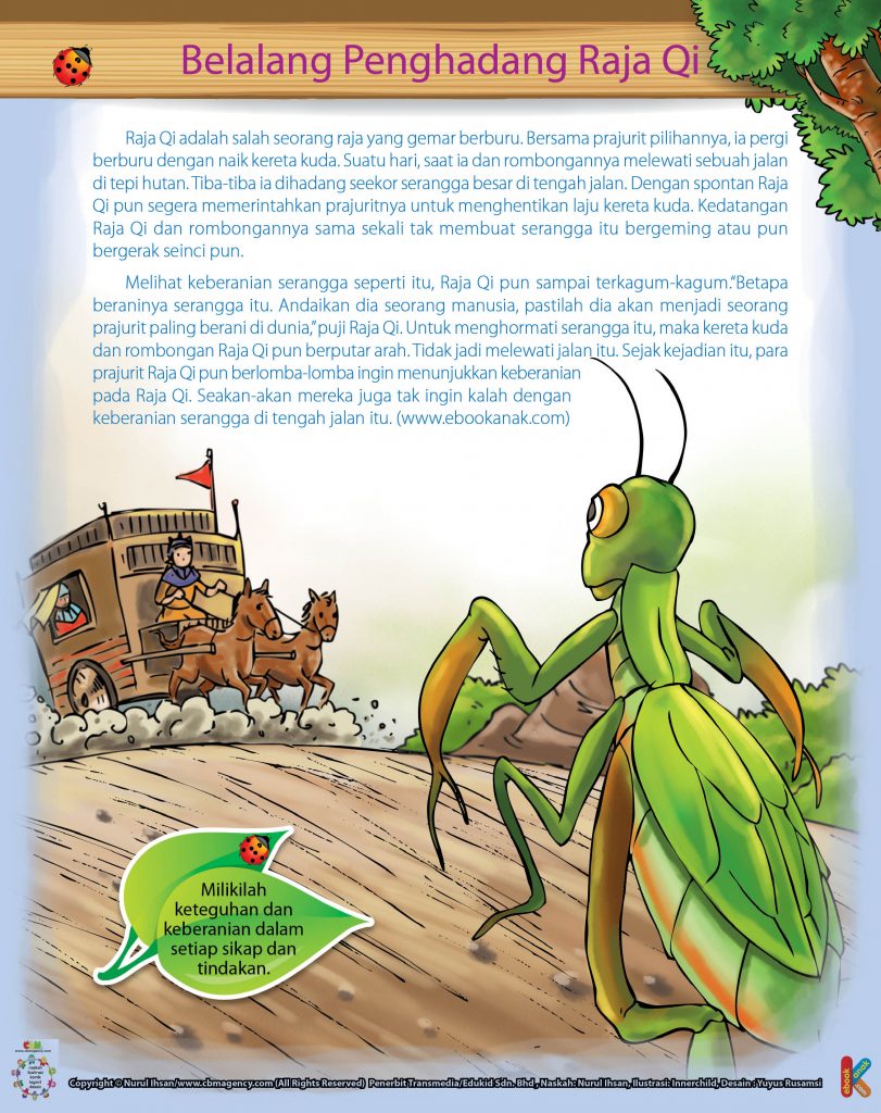 100 Dongeng Fabel Pilihan.jpg 57 belalang penghadang raja qi