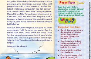 Saat itu kondisi Nabi Yunus amat lemah dan kurus.