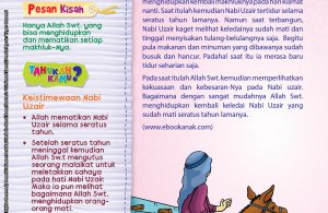 Nabi Uzair berpikir dan merenung tentang proses kematian.