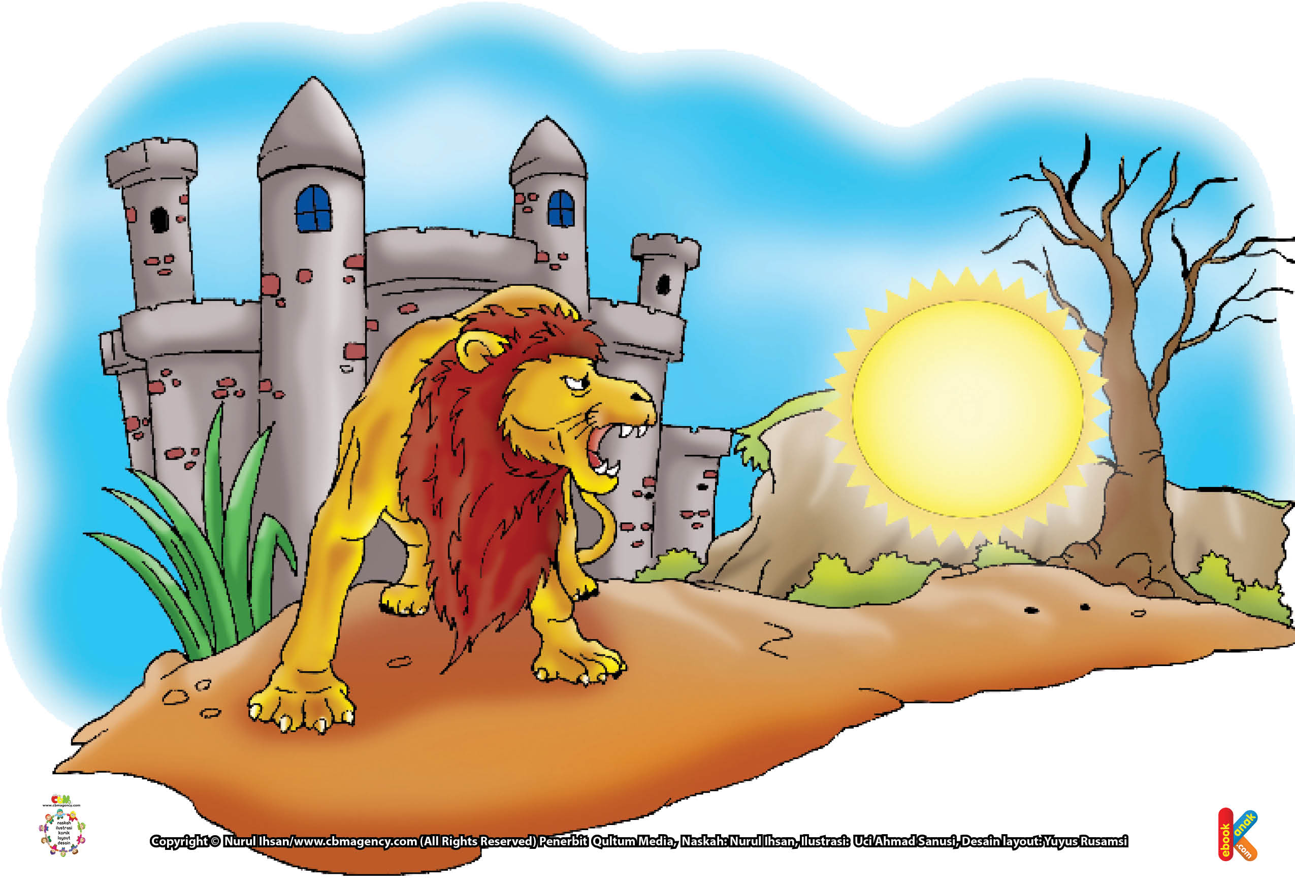 Singa yang pintar dan terlatih itu langsung menerkam Hasyim bin Utbah. Hasyim bin Utbah dengan sigap menikam singa itu hingga mati.