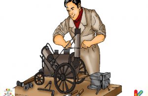 Atas prestasi tersebut, George Stephenson dijuluki sebagai Bapak Rel Kereta.