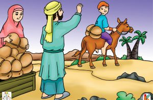 Sejak kecil, Abu Bakar mudah iba melihat kesusahan orang lain.