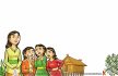 Kesepuluh puteri Raja dinamai dengan nama-nama warna.