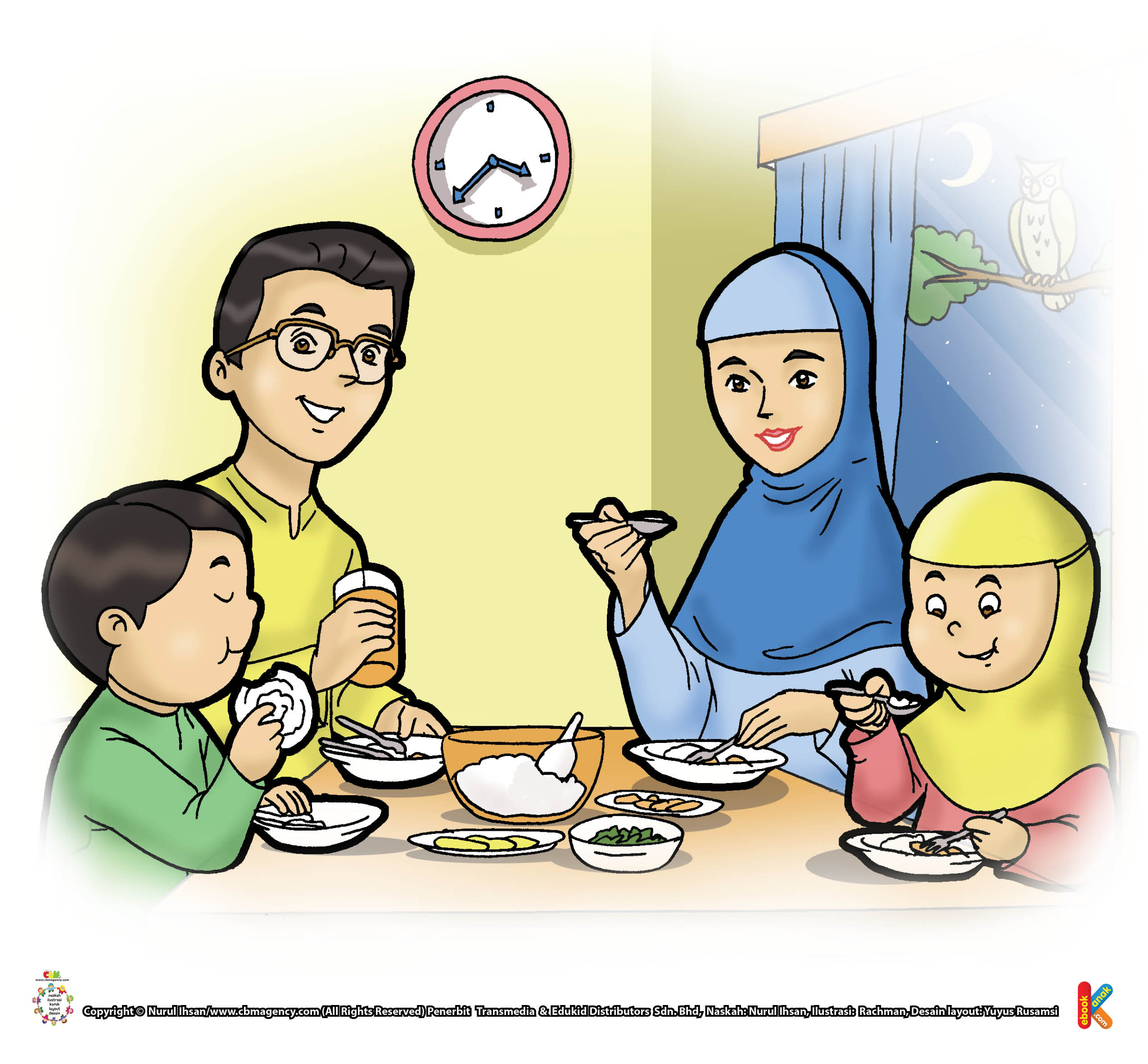 Kata Nabi Makan  Sahur Itu Penuh Berkah Ebook Anak