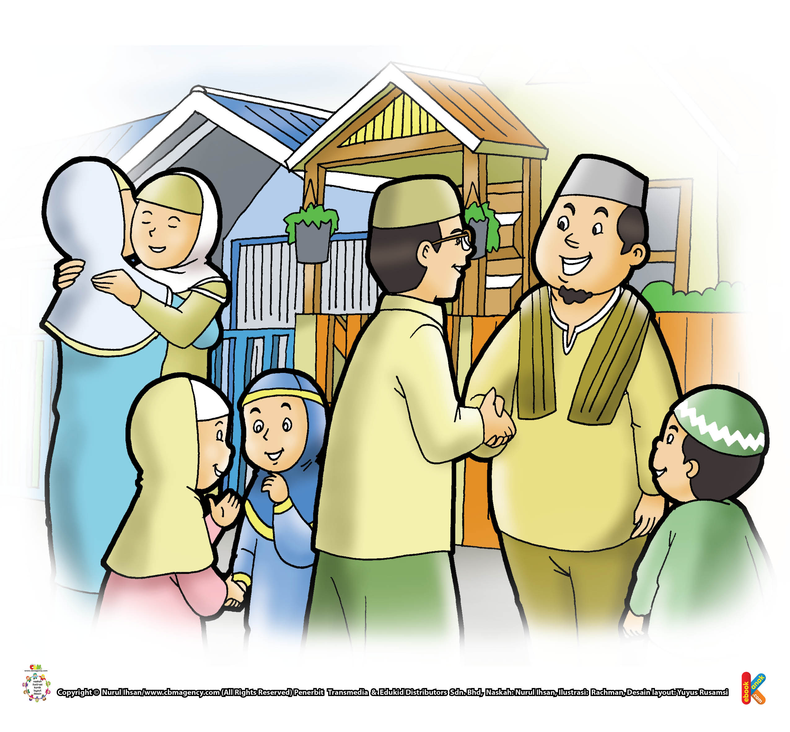 Kata Nabi Ucapkan Selamat Hari Raya idul Fitri Ebook Anak