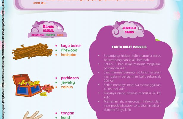 Setiap 35 hari sekali, manusia megalami pergantian kulit.