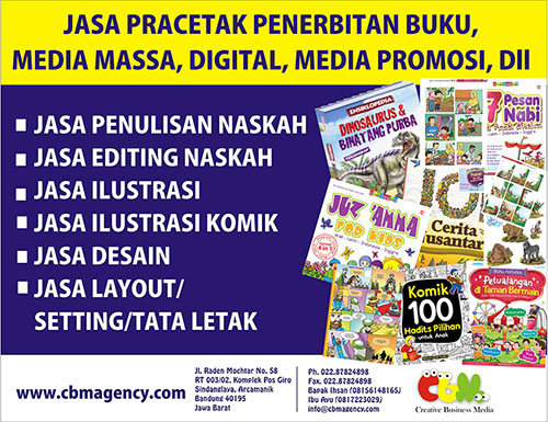 Jasa pracetak penerbitan buku dan media promosi