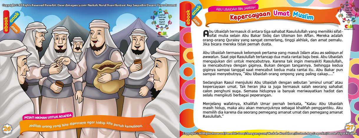Abu Ubaidah bin Jarrah Pemegang Amanat Umat