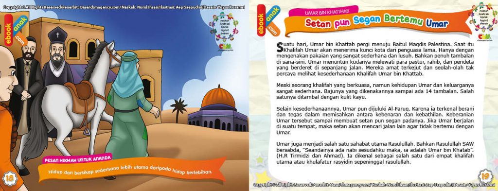 Download Ebook Kenapa Setan Segan Kepada Umar bin Khattab