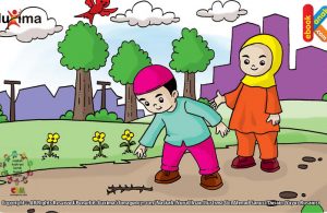 Ilustrasi Menyingkirkan Duri di Jalan Bagian dari Iman. (HR Bukhari dan Muslim)