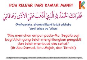 download gratis khat arab doa keluar dari kamar mandi