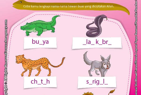 Download Gratis Worksheet Allah Maha Pencipta