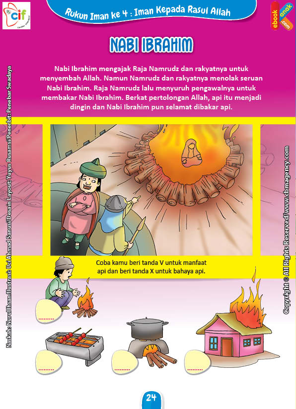 Download Gratis Worksheet Nabi Ibrahim