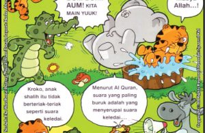 Anak Shalih Tidak Suka Berteriak Saat Bicara