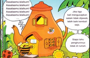 Cukup Tiga Kali Mengucapkan Salam Jika Bertamu