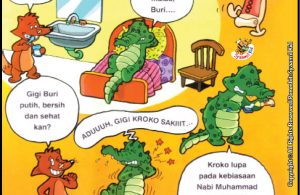 Anak Shalih Selalu Rajin Menggosok Gigi.