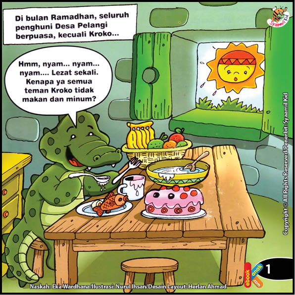 Kenapa Di Bulan Ramadhan Teman Kroko Buaya Tidak Makan dan Minum?