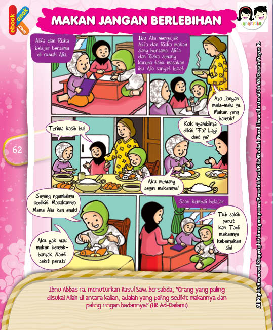 Komik Hadits Orang yang Paling Disukai Allah