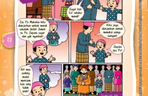 Komik Hadits Anjuran Mandi Pada Hari Jumat Bagi Orang Muslim