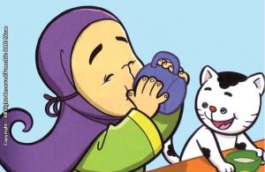 Karena Punya Mulut Hana Bisa Minum.