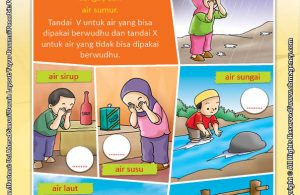 Download Gratis Worksheet Air Untuk Berwudhu