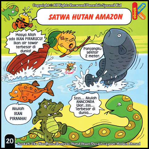 Satwa Hutan Amazon