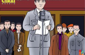 Ir. Soekarno Memproklamasikan Kemerdekaan Indonesia di Halaman Rumahnya