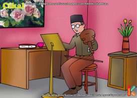 ilustrasi 100 pahlawan Indonesia W.R. Supratman Dikejar-Kejar Belanda Karena Menciptakan Lagu Indonesia Raya