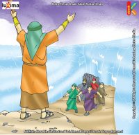 ilustrasi baca online buku rukun iman Inilah Tongkat Nabi Musa Yang Membelah Laut Merah Menjadi Jalan
