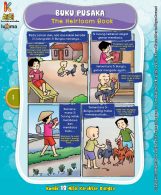 Komik Karakter anak bangsa gemar membaca