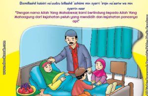 belajar mengenal adab dan doa ketika sakit panas