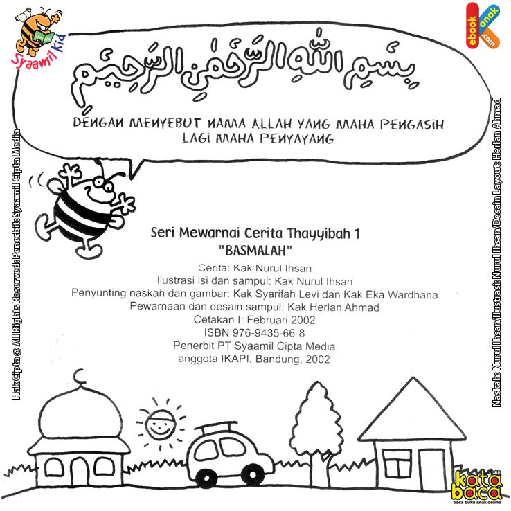 Baca Online Buku Seri Mewarnai Cerita Thayyibah I Basmalah